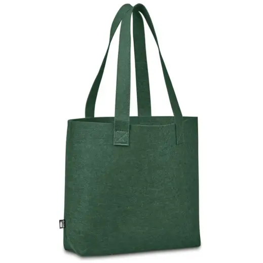 Okiyo Yoongi Recycled PET Felt Shopper Green